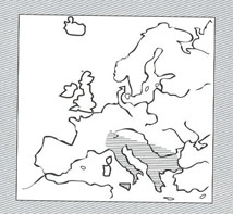 Η Ορεινή Πέρδικα στην Ευρώπη