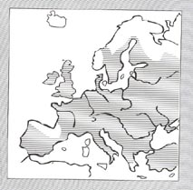 Η πεδινή στην Ευρώπη
